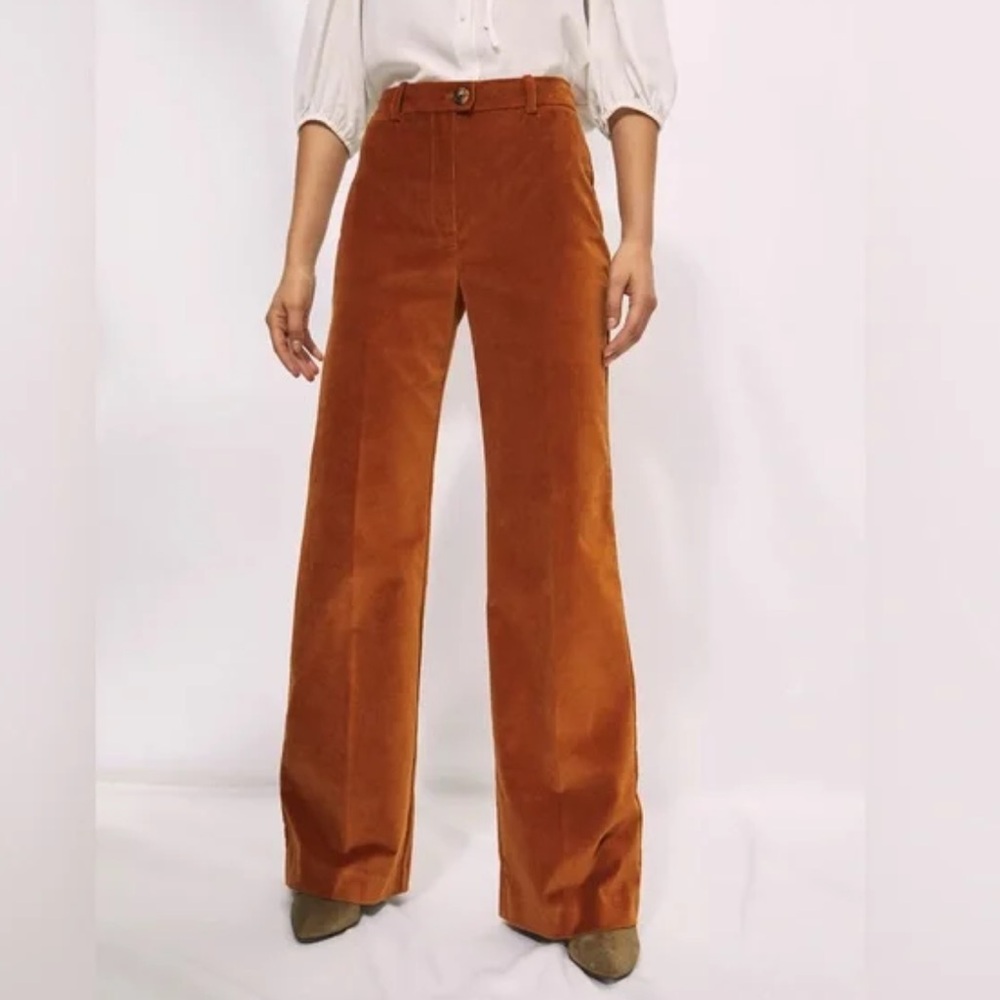 Wilfred Women's Velvet Pants - brown